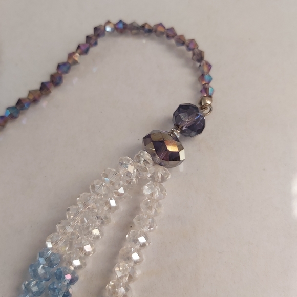 Vintage Necklace cristal - Picture 5 of 6